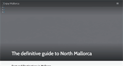 Desktop Screenshot of enjoymallorca.com